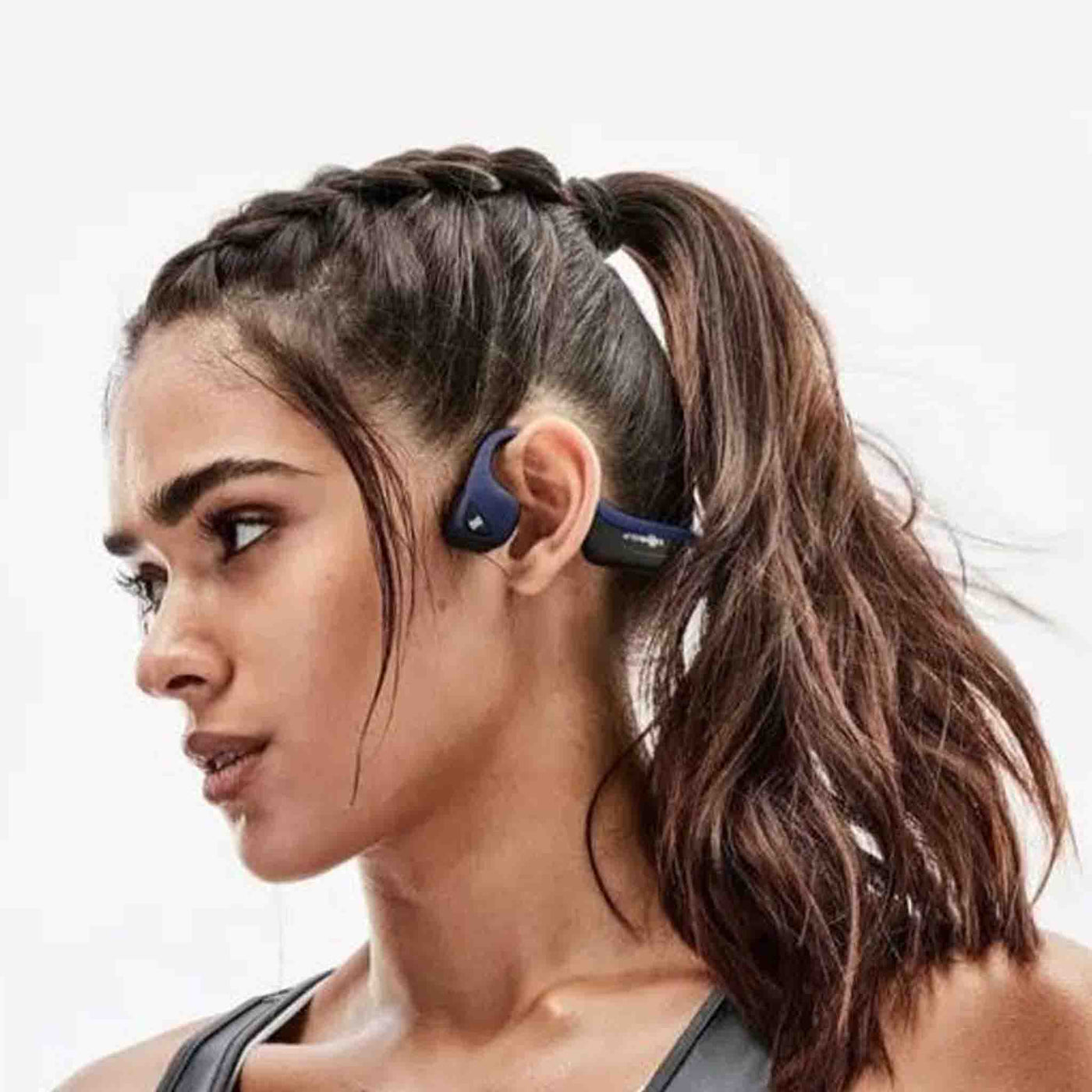 Cycling headphones Aftershokz wireless bluetooth BT comfortable legal